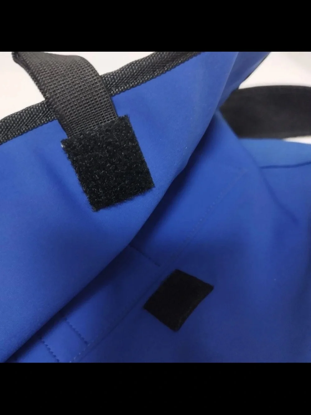 Miu Miu Cobalt Blue Messenger Bag with Black Trim